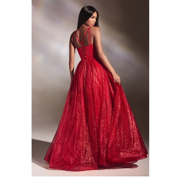 Cinderella Divine CD996 Evening Prom Dress - Picture 2 of 4